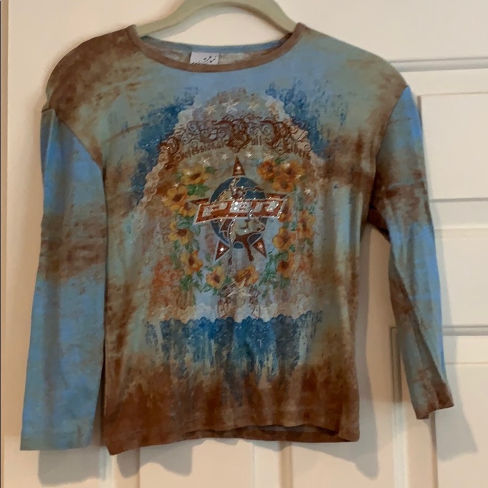 Tie Die - Professional Bull Riding (PBR) tshirt